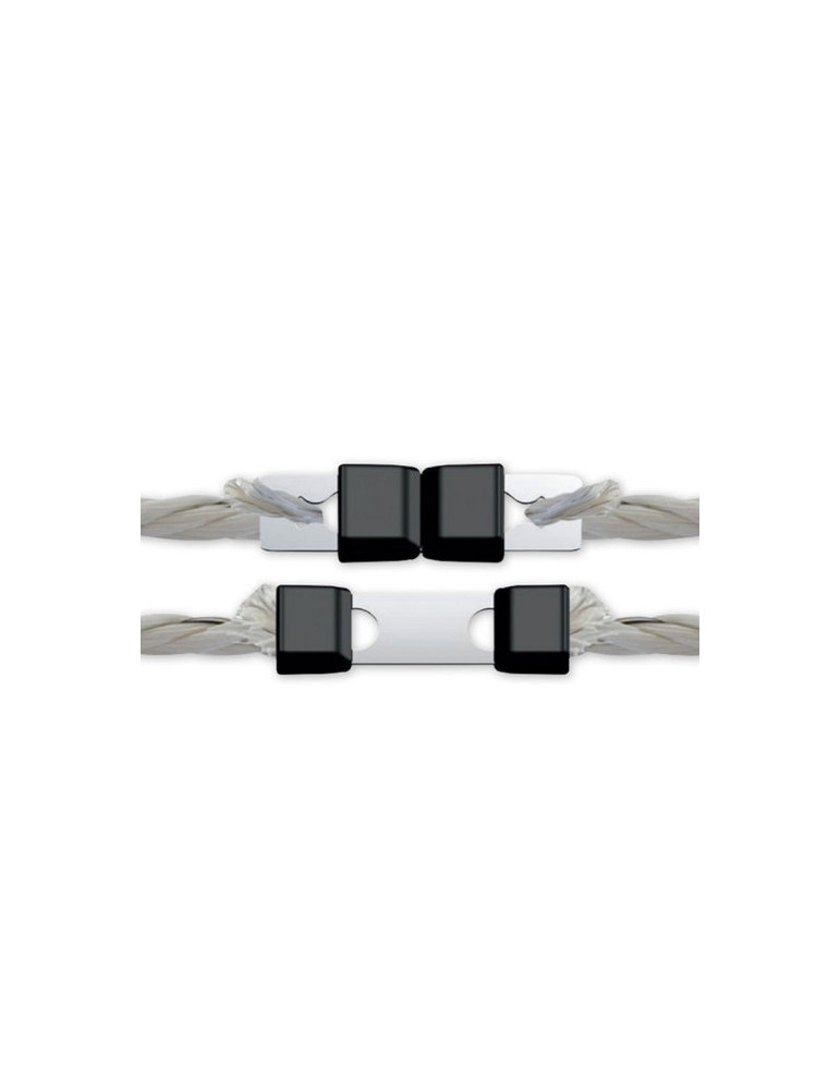 Connecteur cordelettes Litzclip inox 6mm - Nature Horse Langon