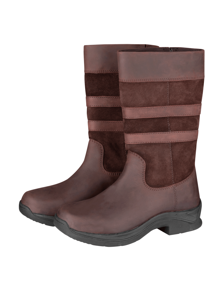 Bottes d'écurie OKLAOMA marron 39 - Nature Horse Langon