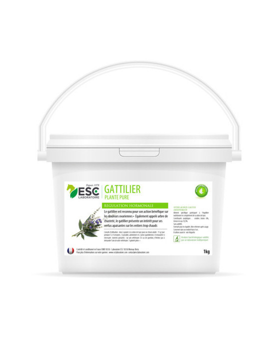 GATTILIER - Ovaires et régulation hormonale juments - Plante pure - Na