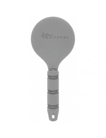 Brosse à crin Je T'aime Strass Marron - Nature Horse Langon