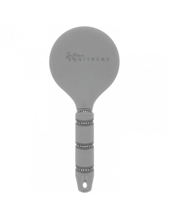 Brosse à crin Je T'aime Strass Marron - Nature Horse Langon